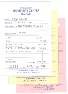 Sample Deposit Slip